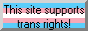 web button that says 'this site supports trans rights!'